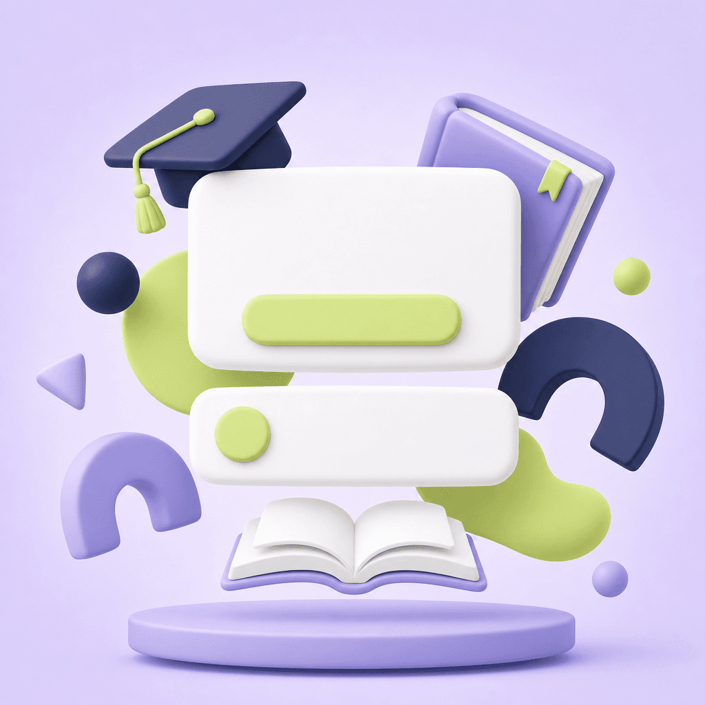 Abstract soft education graphic for MyCampus